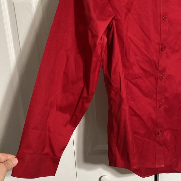 Cotton Chicos NWT Womens Button down shirt top rhinestone Collar size Large - Picture 6 of 14